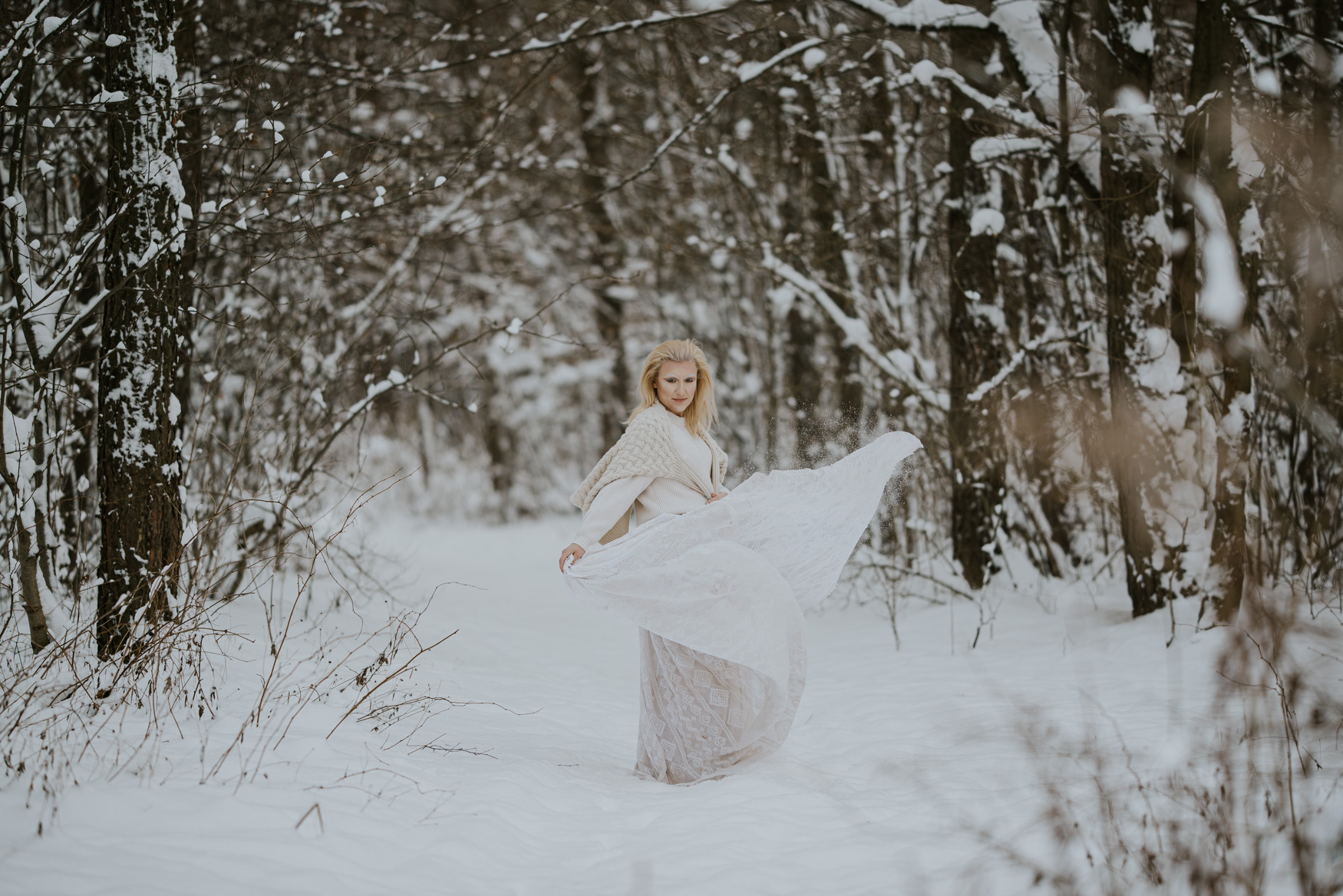 Sesja wędrujących sukienek Traveling Dress Polska - Sesja Marty