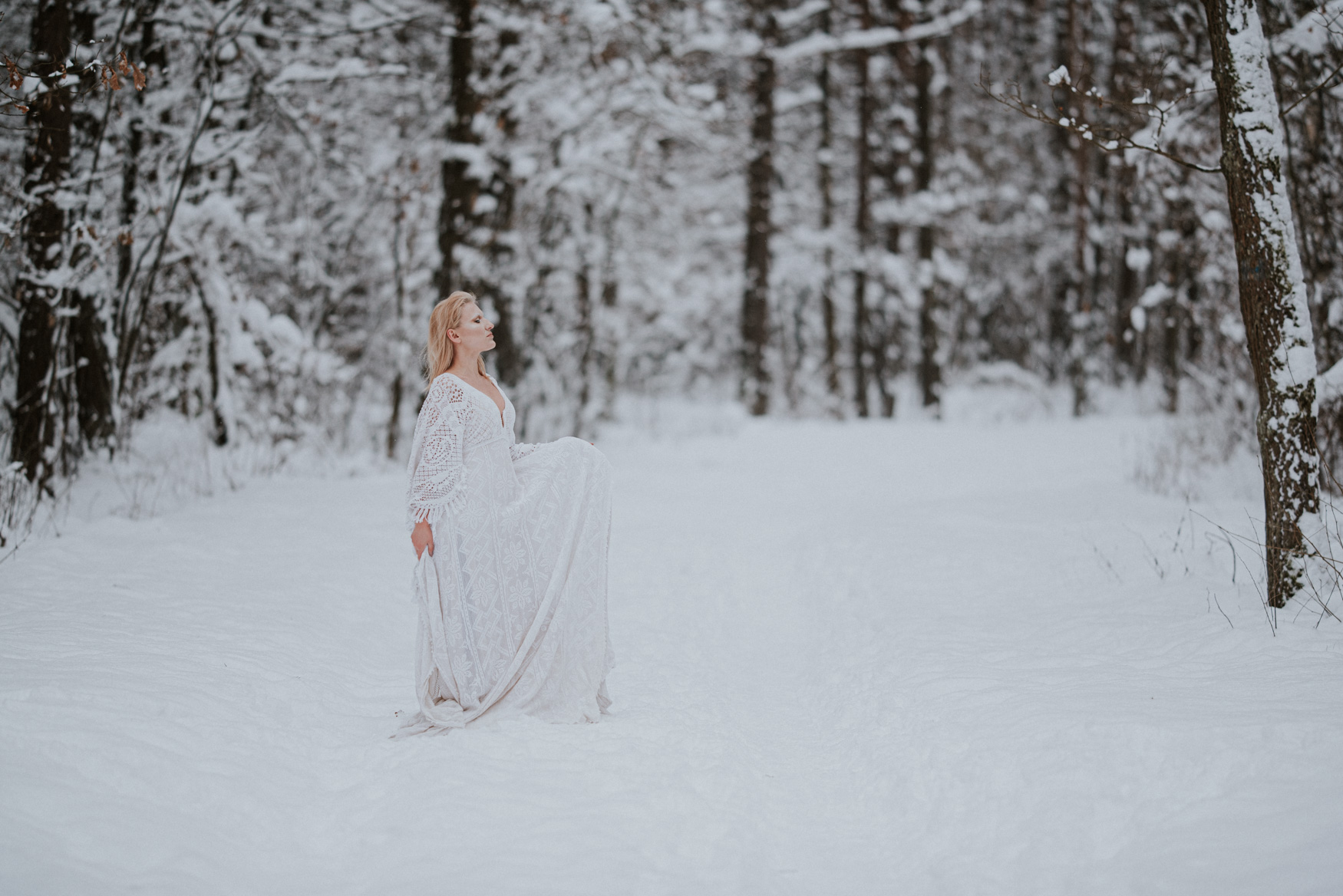 Sesja wędrujących sukienek Traveling Dress Polska - Sesja Marty