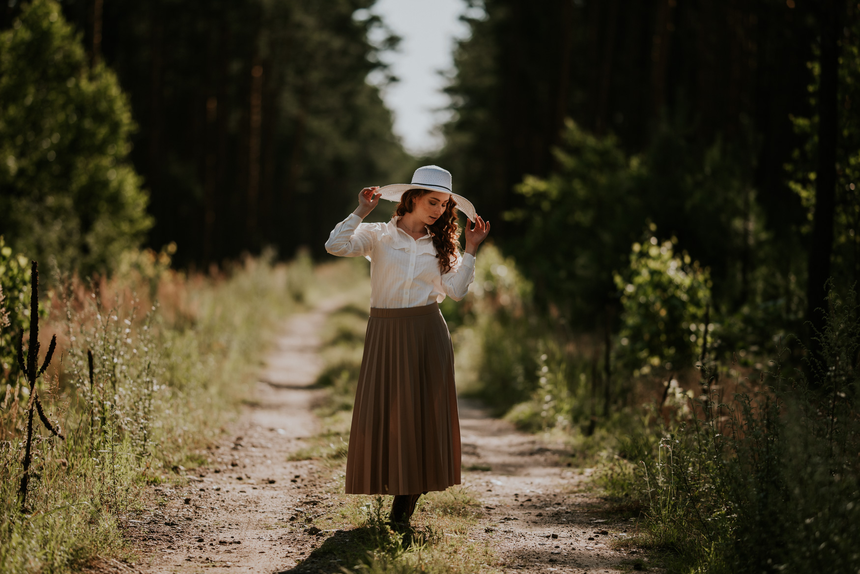 Sesja portretowa Ania z Zielonego Wzgórza