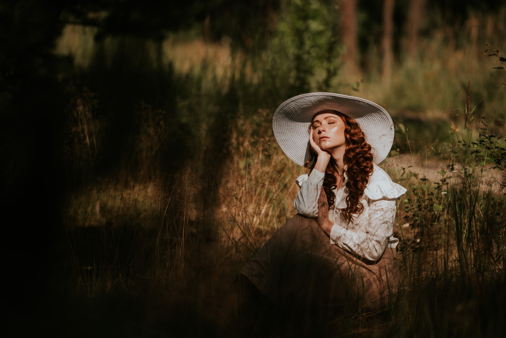 Sesja portretowa Ania z Zielonego Wzgórza