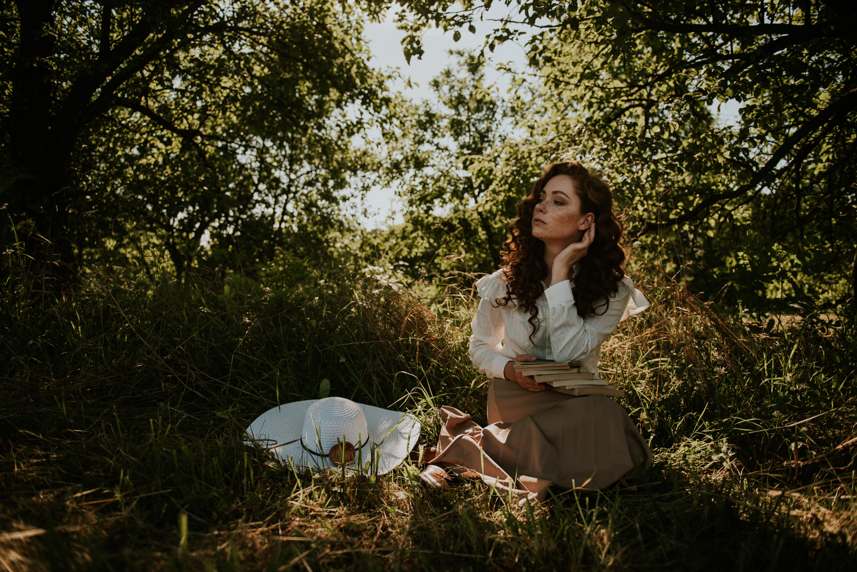 Sesja portretowa Ania z Zielonego Wzgórza