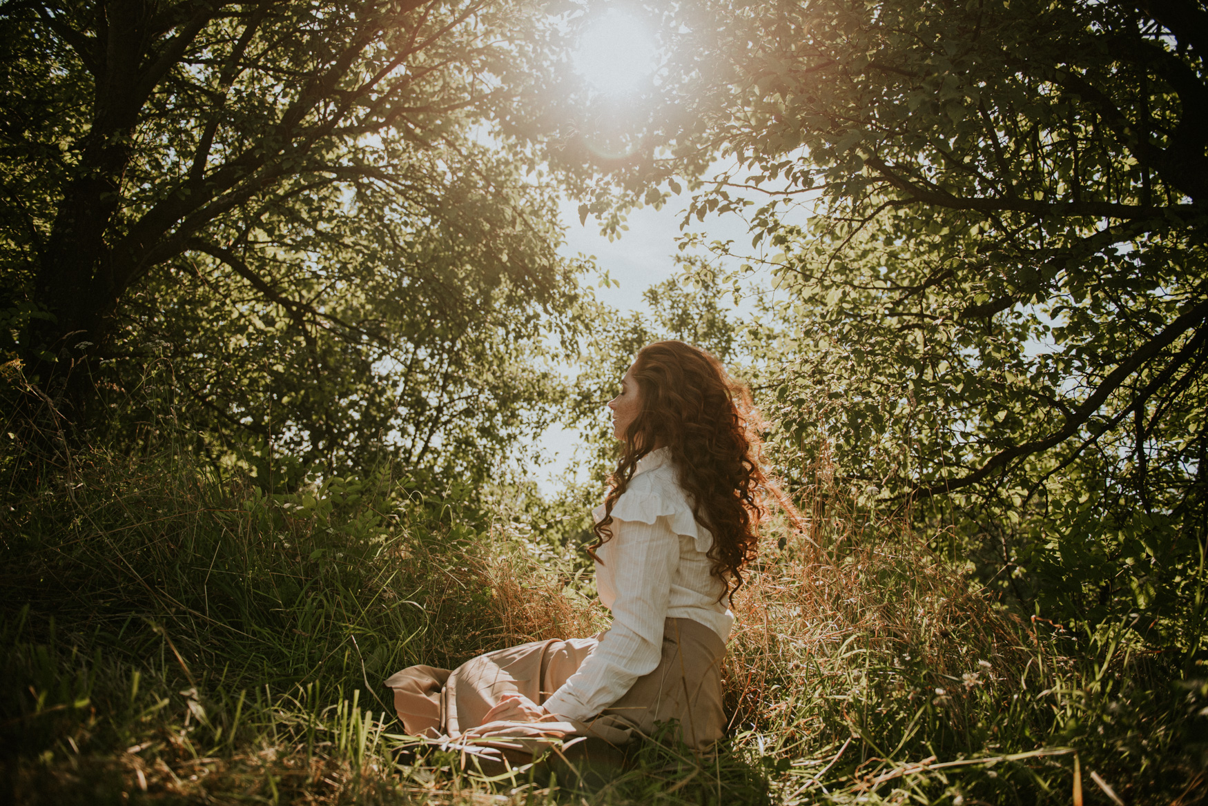 Sesja portretowa Ania z Zielonego Wzgórza