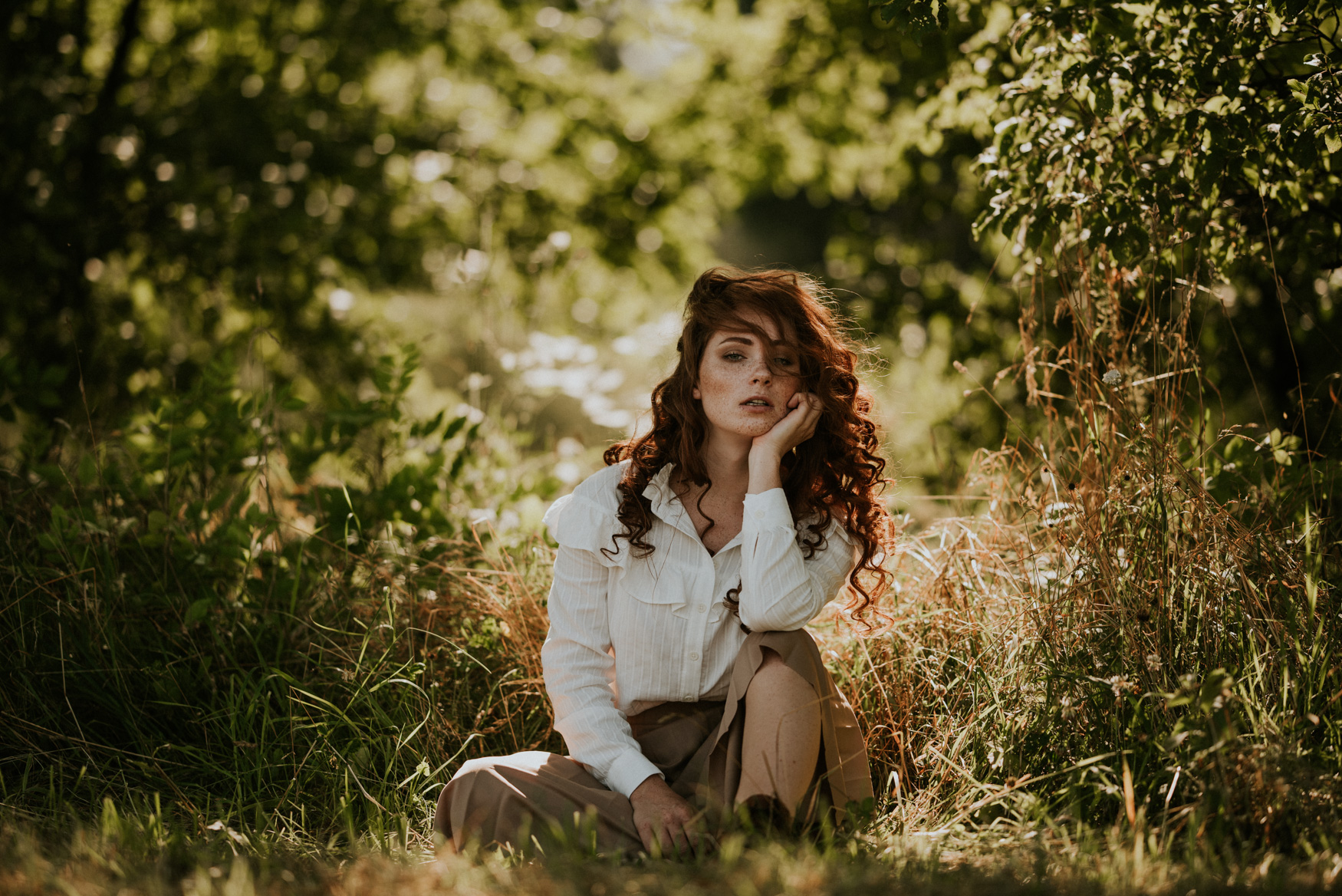 Sesja portretowa Ania z Zielonego Wzgórza