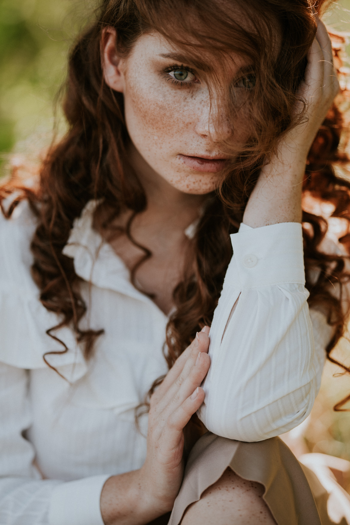 Sesja portretowa Ania z Zielonego Wzgórza